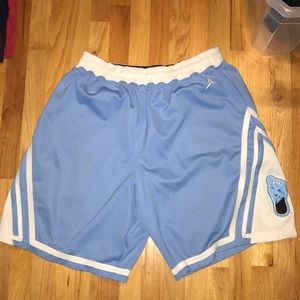 Jordan UNC athletic shorts